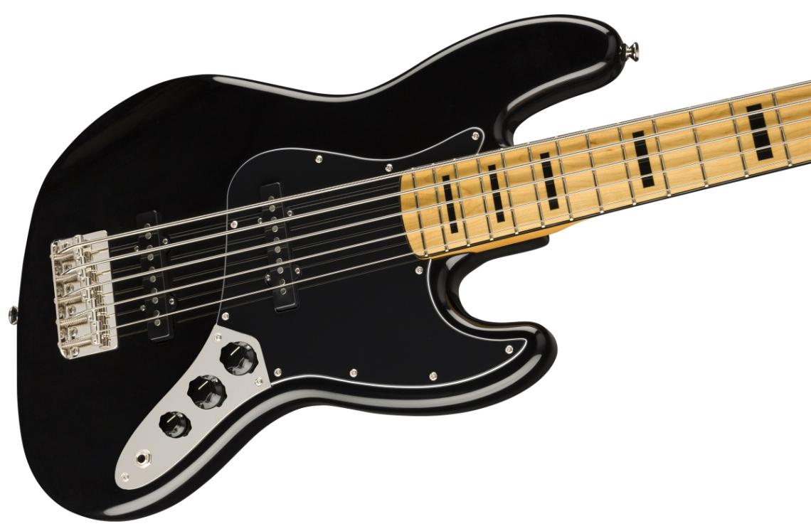 Squier / Classic Vibe 70s Jazz Bass V Maple Fingerboard Black スク
