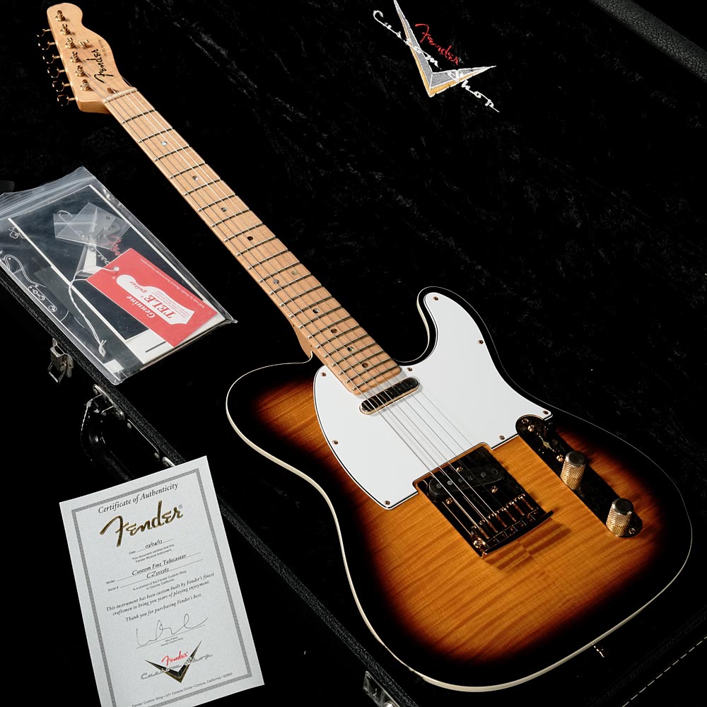 【中古】Fender Custom Shop / Custom FMT Telecaster Brown Sunburst 【渋谷店】