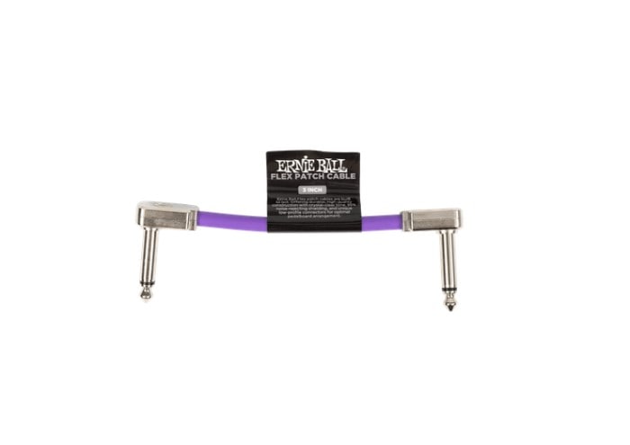 ERNiE BALL / 6446 Flex Patch Cable 3inch Purple【渋谷店】