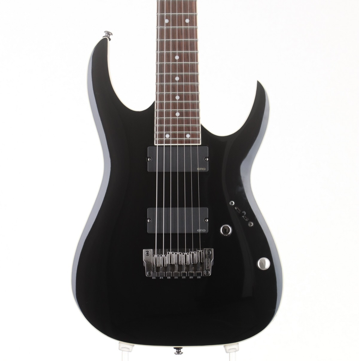 中古】Ibanez / RGA7 Black w/EMG MOD ［3.81kg/2010年製