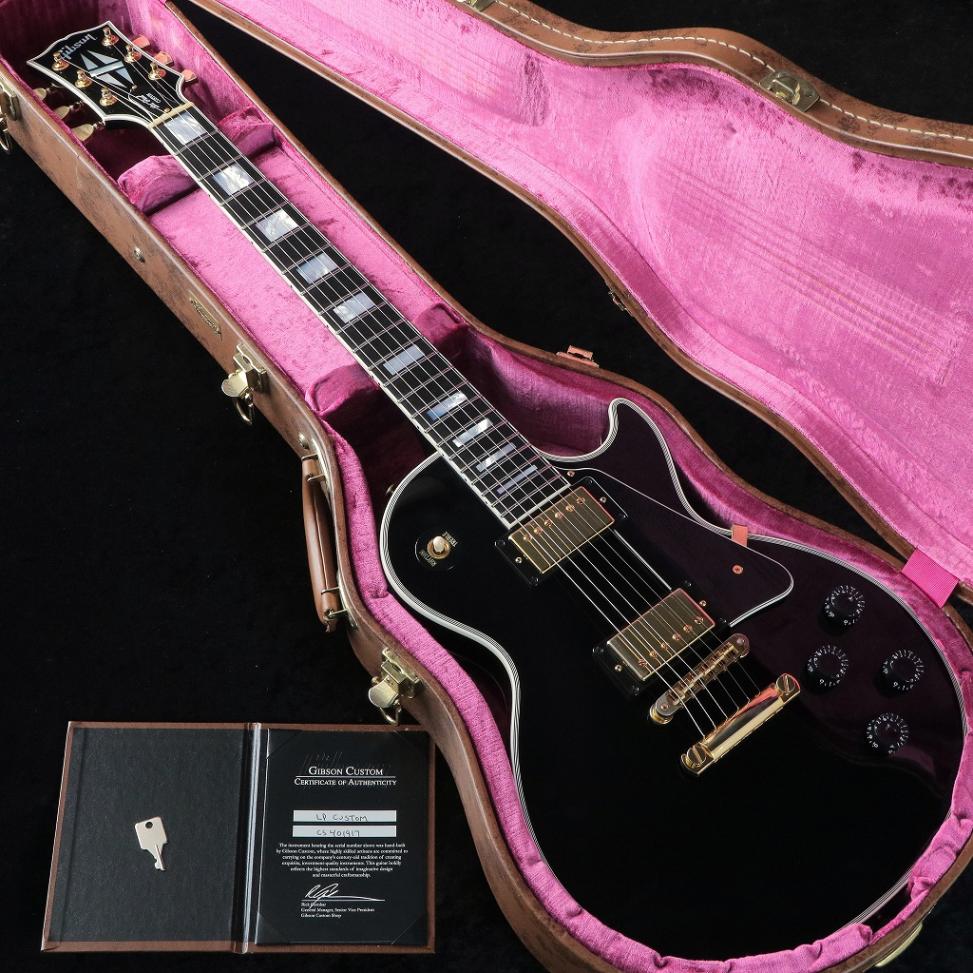 中古】GIBSON CUSTOM / Les Paul Custom Richlite Fingerboard Ebony