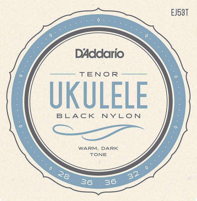 D'addario / EJ53T Pro-Art Rectified Black Nylon Tenor Ukulele Strings【渋谷店】