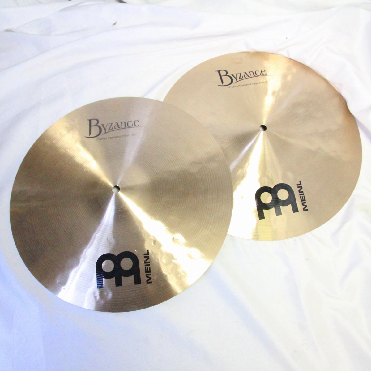 MEINL / Byzance Traditional Extra Hammered Hihats 15" B15EHH 1082/1336g 展示品特価【池袋店】