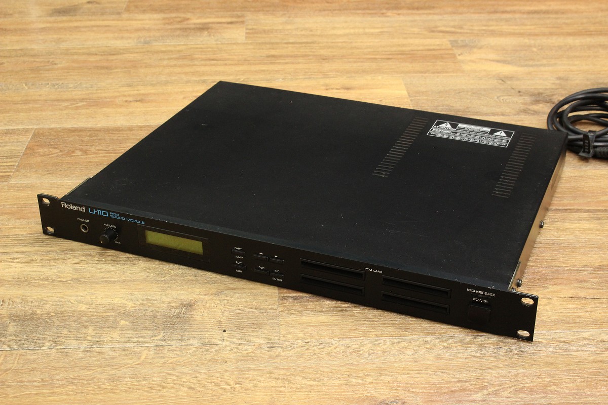 【中古】 ROLAND / U-110 ROMx4付属 【キーボードマート新宿】【新宿店】【4/13 値下げ！】