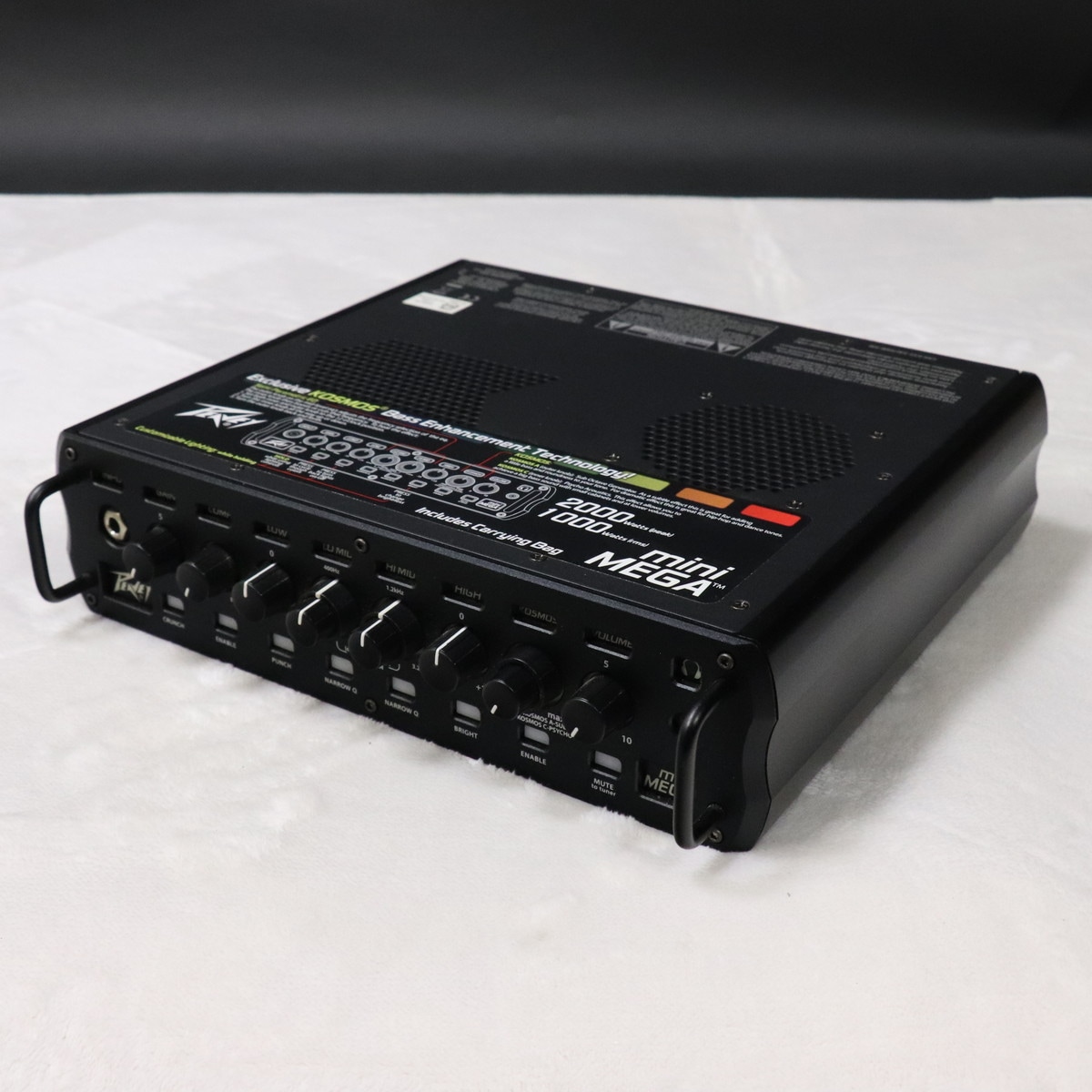 Peavey mini MEGA1000 ベース用アンプ Amazon.com: Peavey MiniMEGA 1000-Watt Mini Bass Amp Head : Musical