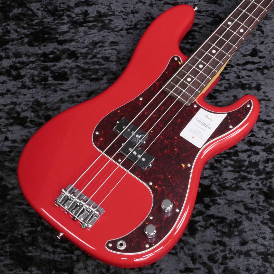 Fender / Made in Japan Hybrid II P Bass Rosewood Modena Red【新宿