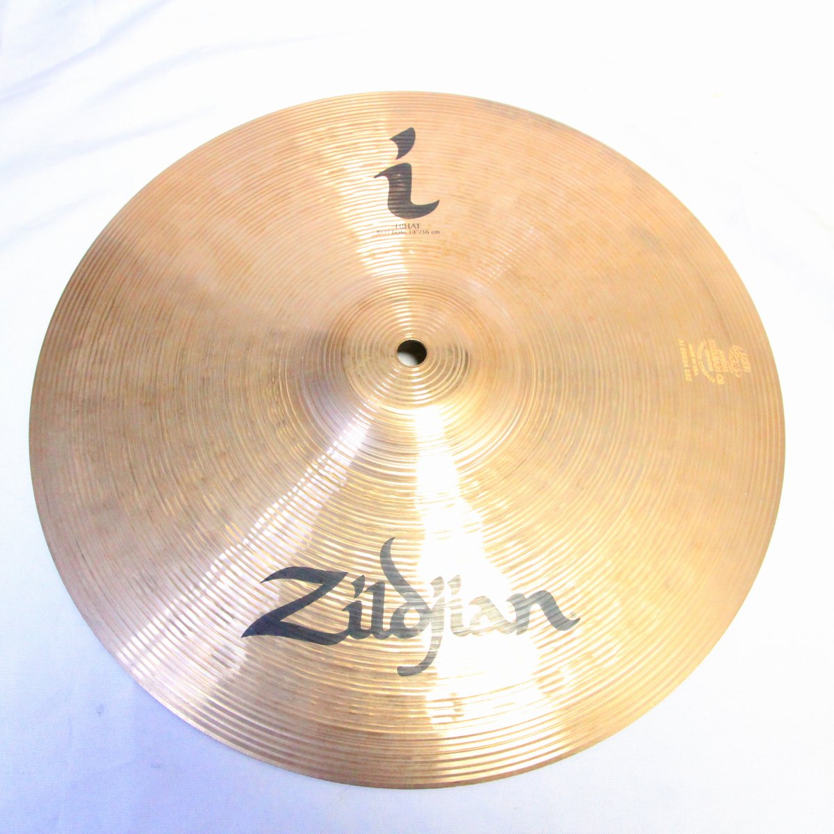 中古】ZILDJIAN / i Family 14インチ ハイハットシンバル ボトムのみ 