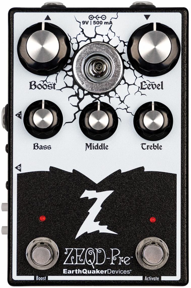 《購入特典有り》EarthQuaker Devices / ZEQD-Pre Dr. Z Amplificationコラボレーション アナログ真空管プリアンプ アースクエイカーデバイセス