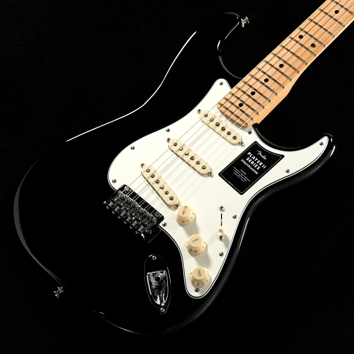 Fender / Player II Stratocaster Maple Black(重量:3.54kg)【S/N