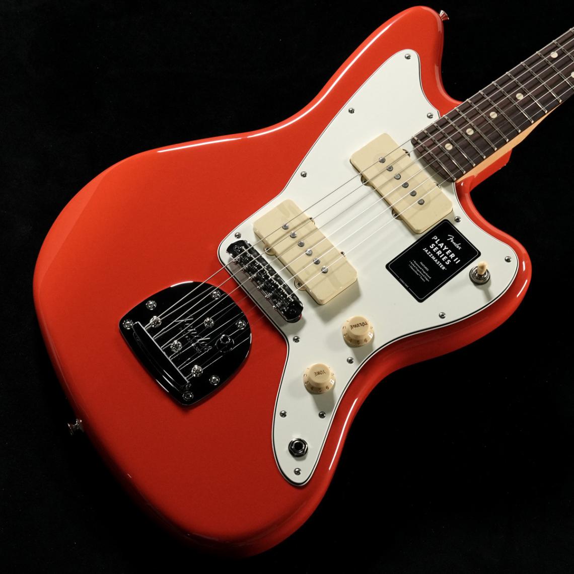 Fender / Player II Jazzmaster Rosewood Coral Red(重量:3.75kg)【S/N
