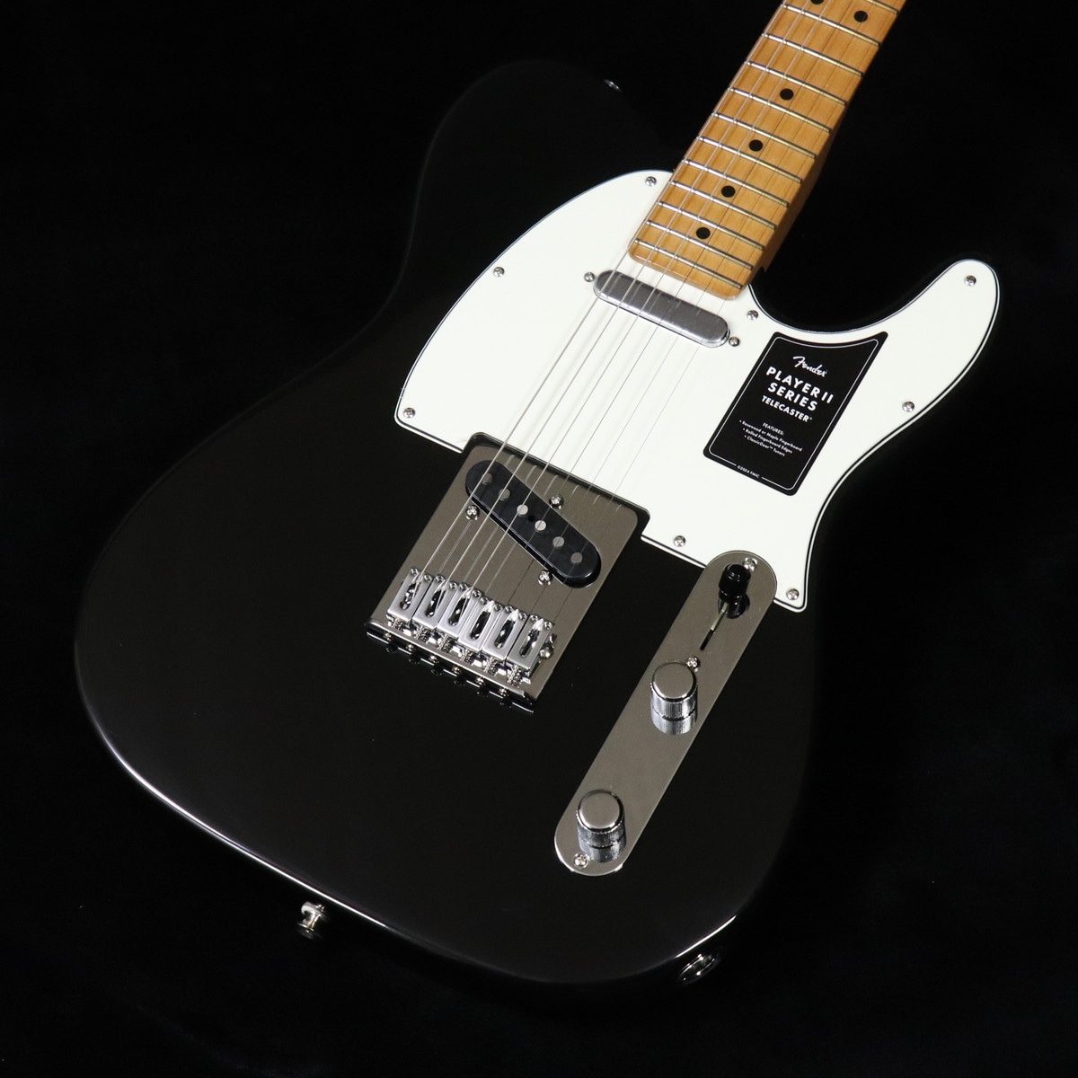 ギター Fender Player II Telecaster Black Maple Fender（フェンダー） Fender / Player II Telecaster Black Maple