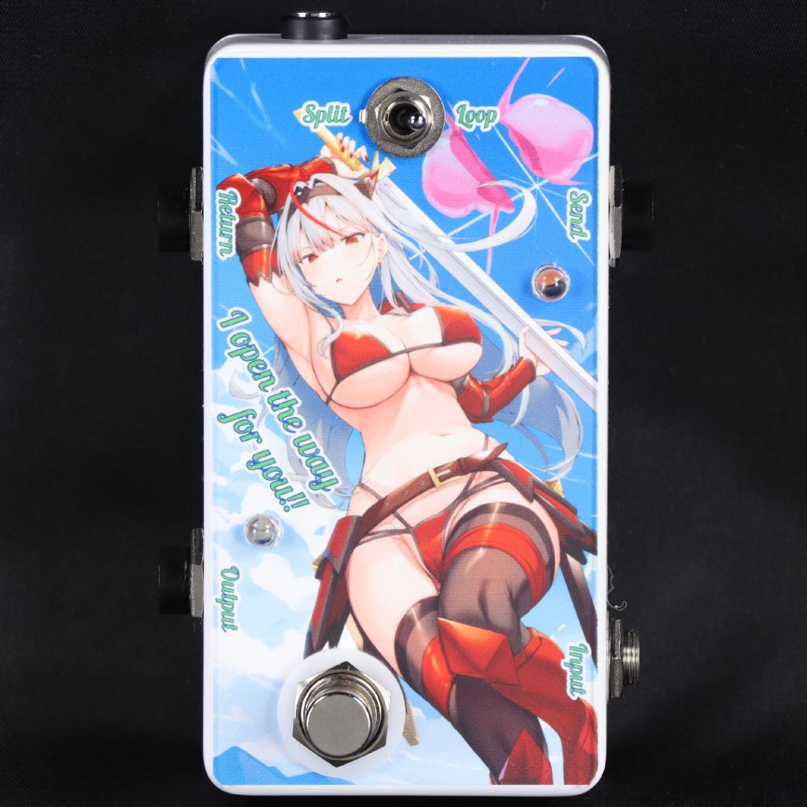 【新製品】 Sound Project "SIVA" / 『I open the way for you!! 』Red 赤 Loop and split switchable gadget スイッチャーガジェット 日本製 Made in Japan