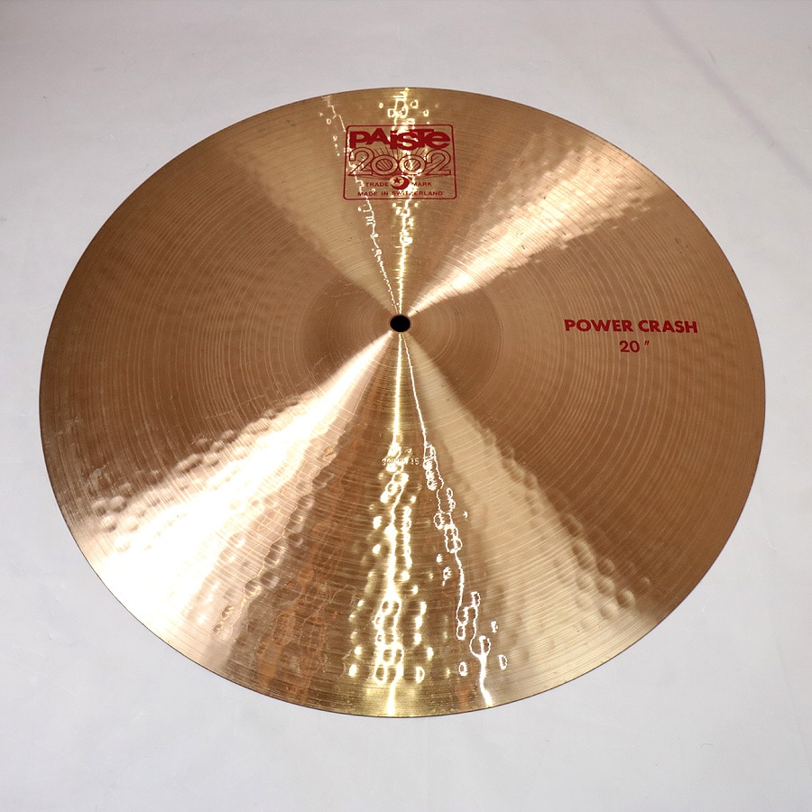 中古】PAISTE / 2002 20 POWER CRASH 20” パイステ クラッシュシンバル