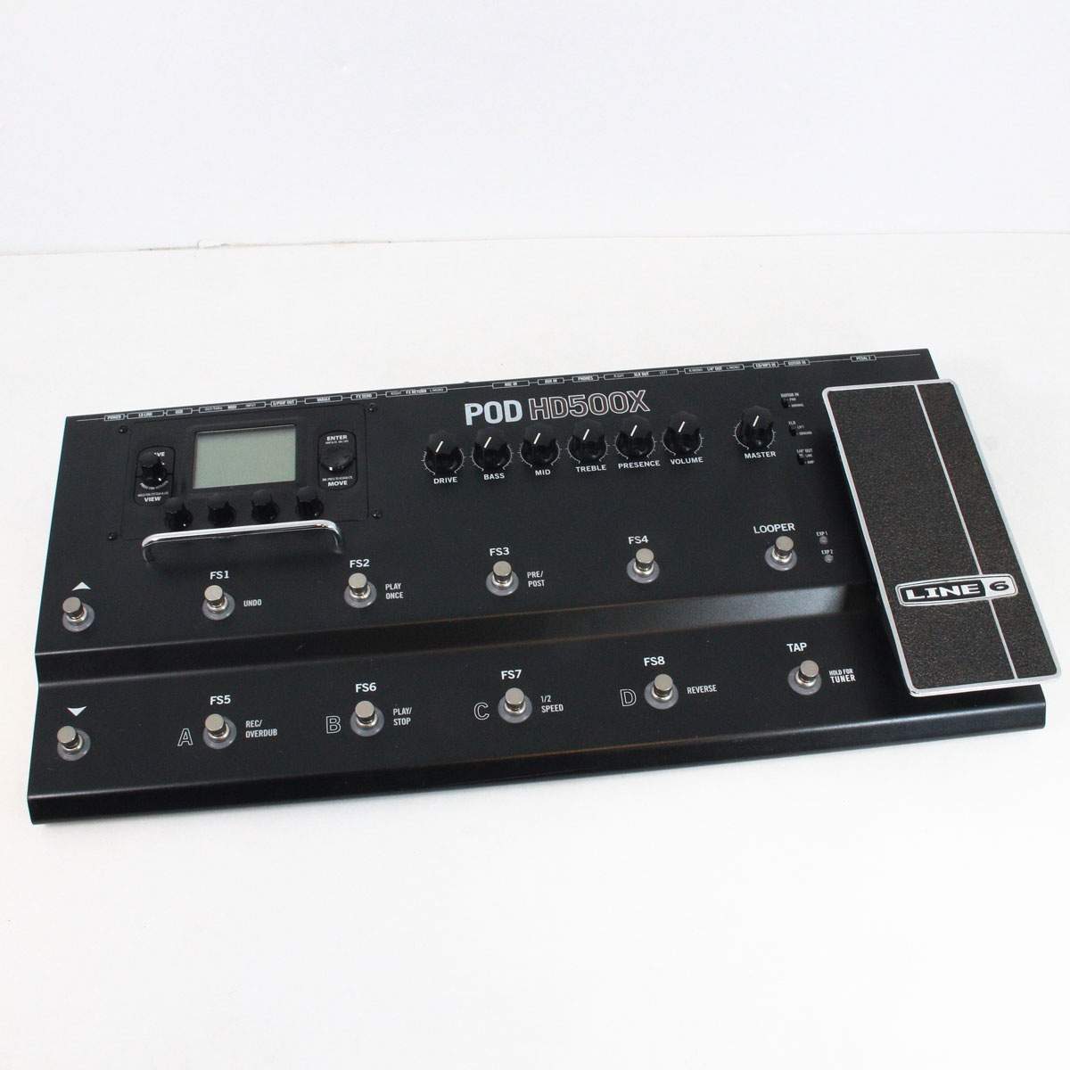 LINE6 POD HD500X 中古 Line6 POD HD500X Multi-Effects Guitar Pedal Black Used
