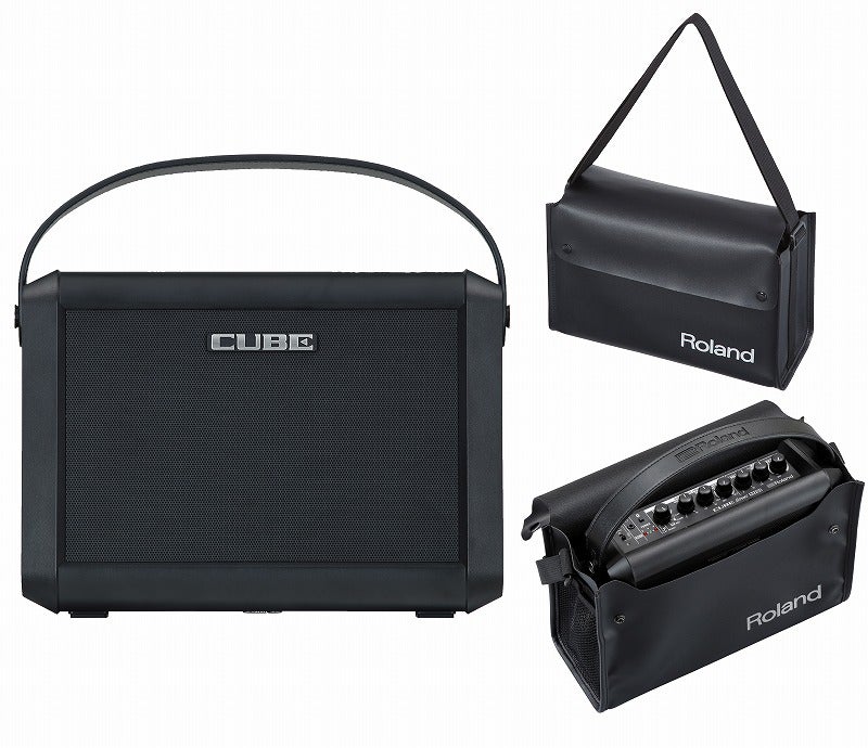 【在庫有り】【新製品】 Roland / CUBE Street MINI Multi-Instrument Battery Amplifier CUBE-ST-MI + CB-MBC1 [専用ケース同時購入セット] ローランド ギターアンプ コンボアンプ