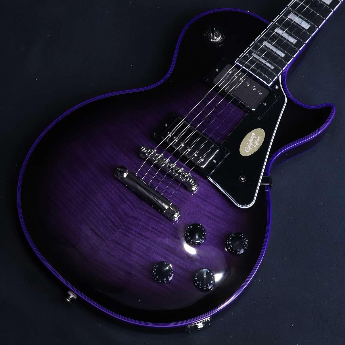 Epiphone / Inspired by Gibson Les Paul Custom Widow Purple Burst