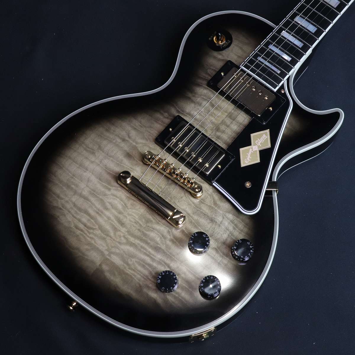 Epiphone / Inspired by Gibson Custom Les Paul Custom Quilt Cobra