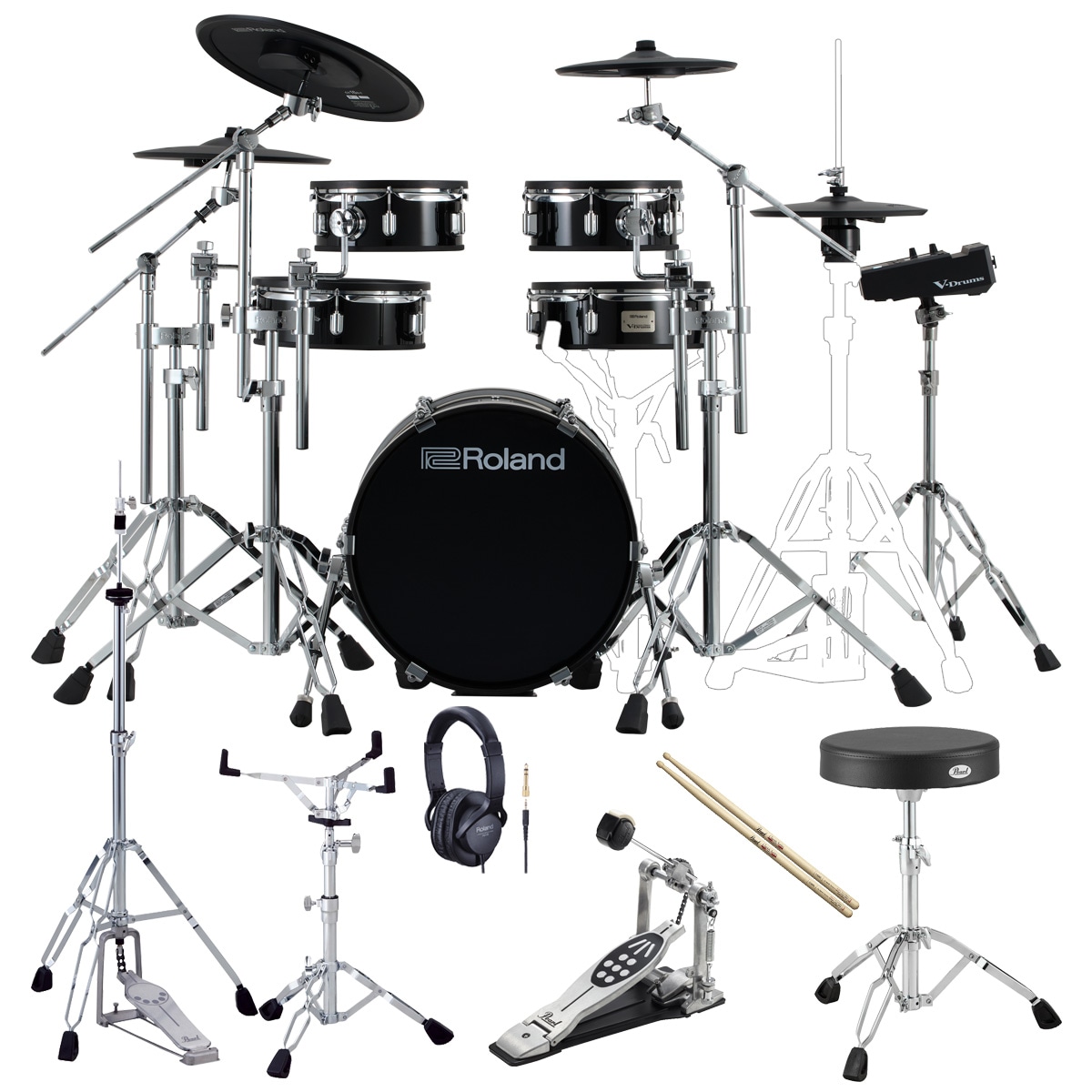 Roland / VAD316 PEARL製オプションを採用したスターターセット