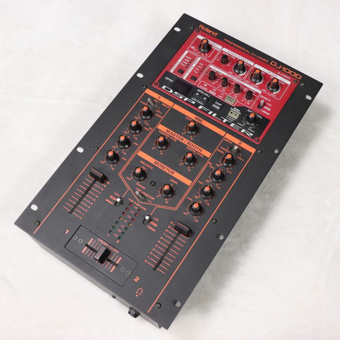 ROLAND DJ-1000 動作確認済み　送料込み　DJミキサー 中古】Roland / DJ-1000 【梅田店】 | DJ用デジタルミキサー