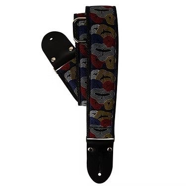 （スペシャルプライス）PRS / 2” Deluxe Retro Strap, Custom Jacquard, Sonar Birds (Multi-Color) ストラップ