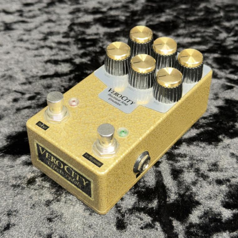 ギター VeroCity Effects Pedals PLEXIGLASS エフェクター】憧れのサウンド！Marshallのプレキシをエミュレートした