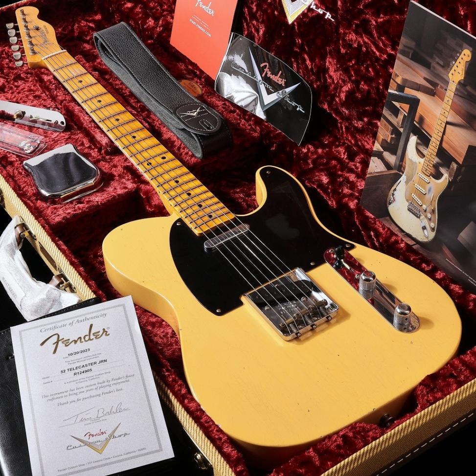 Fender Custom Shop / 1952 Telecaster Journyman Relic Aged Nocaster Blonde【S/N R124905】【渋谷店】【アウトレット】【アウトレット】