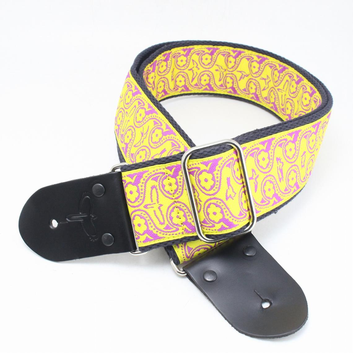 Paul Reed Smith (PRS) / 2.5” Retro Guitar Strap, Fleur, Violet