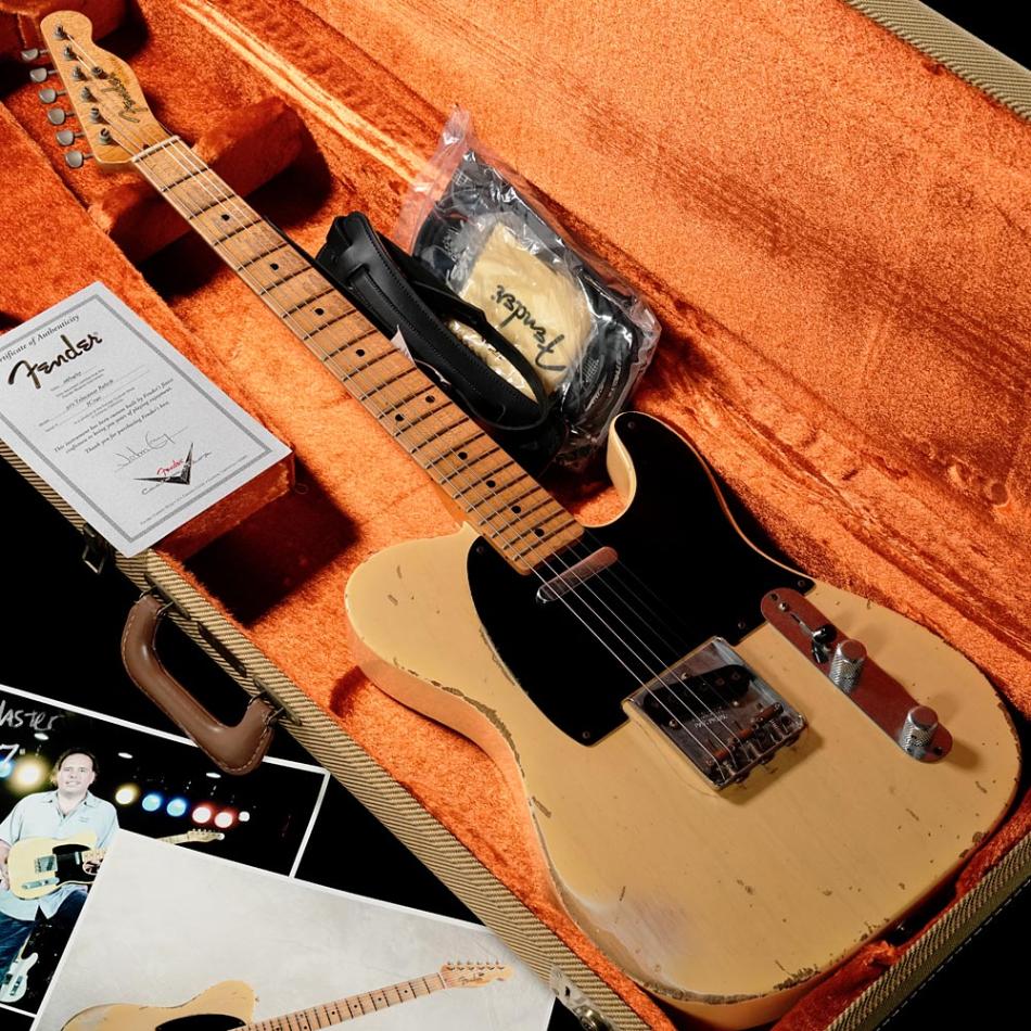 【中古】Fender Custom Shop / Master Built Series 50s Telecaster Relic Nocaster Blonde By John Cruz 【渋谷店】