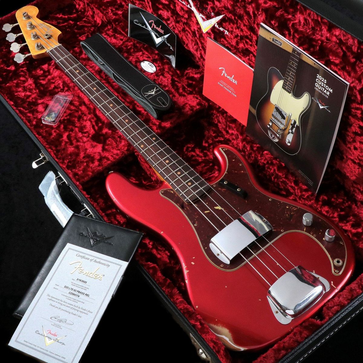 Fender Custom Shop / Limited Edition 1962 Precision Bass Relic Aged Candy Apple Red【S/N CZ584174】【渋谷店】【10/18値下げ！】【アウトレット】