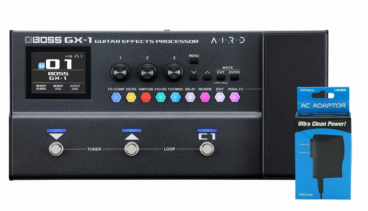 BOSS / GX-1 Guitar Effects Processor [アダプター(PSA-100S2) +