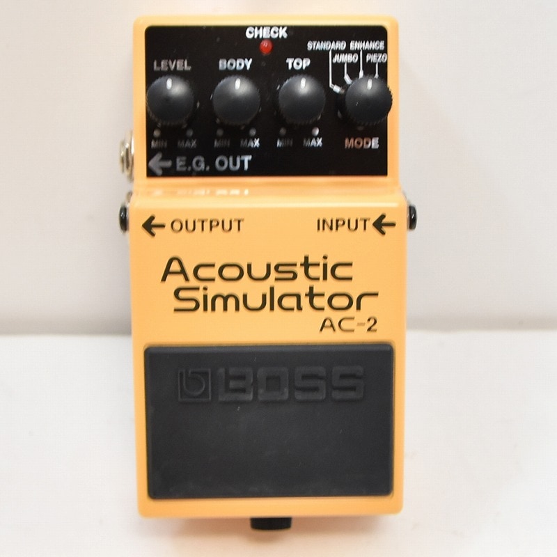 ギター BOSS AC-2 Acoustic simulator Boss AC-2 Acoustic Simulator Pedal for Electric Guitar - Change up