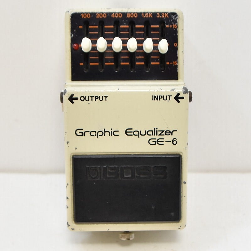 中古】BOSS / GE-6 Graphic Equalizer 【心斎橋店】【値下げ