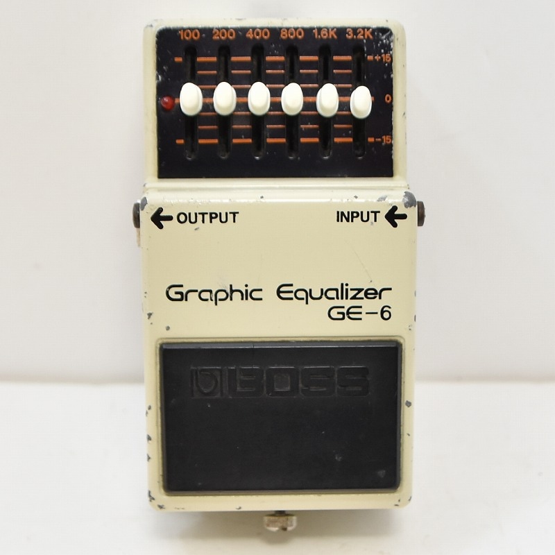 BOSS GE-6 グラフィックイコライザー 中古】BOSS / GE-6 Graphic Equalizer 【心斎橋店】 | イコライザー