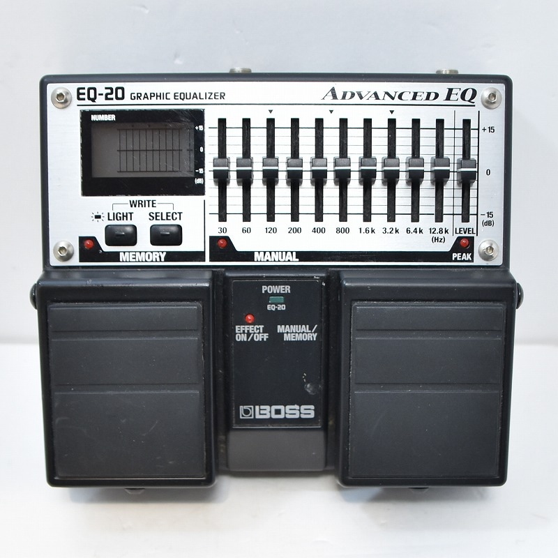 BOSS EQ-20 Graphic Equalizer ツインペダル 中古】BOSS / EQ-20 / Graphic Equalizer 【心斎橋店】 | イコライザー