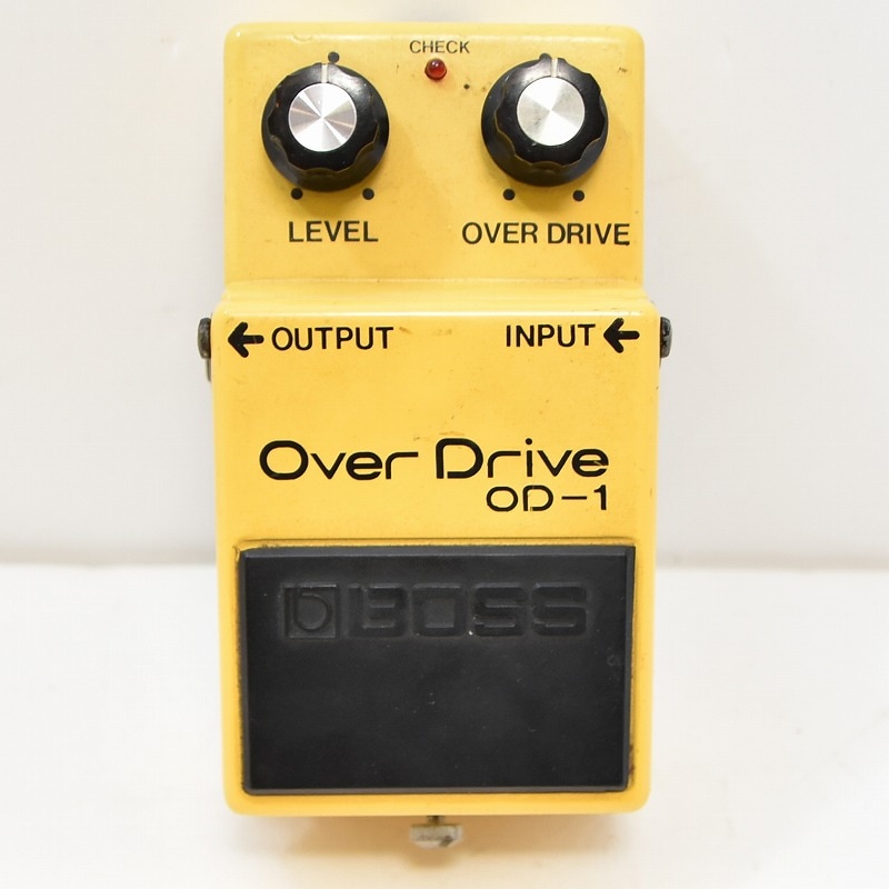 【Boss】 OD-1 ヴィンテージ 銀ネジ 中古】BOSS / OD-1 Over Drive 銀ネジ スケルトン仕様 NEC μPC4741C