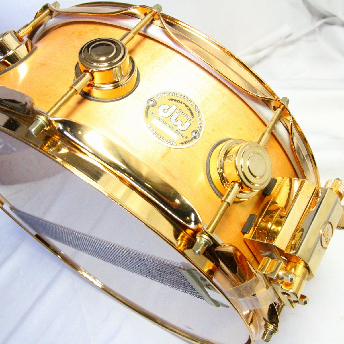 中古】DW / COLLECTORS SOLID MAPLE SNARE 14x5.5 2004 単板メイプル