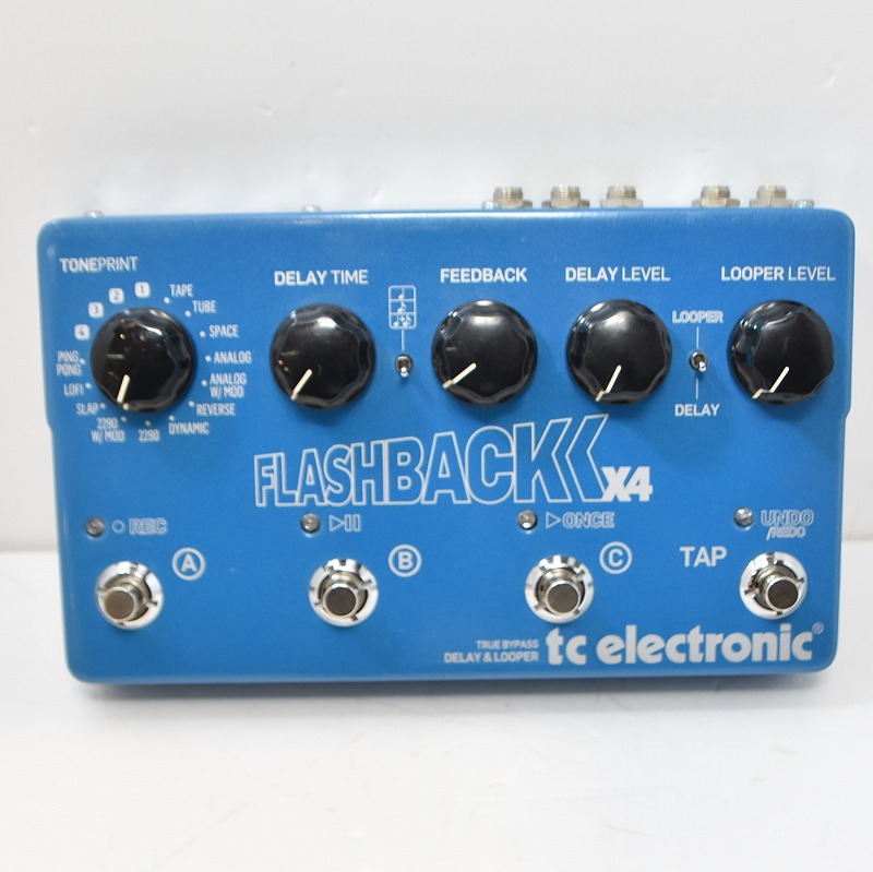 中古】TC ELECTRONIC / FLASHBACK X4 / DELAY AND LOOPER 【心斎橋店