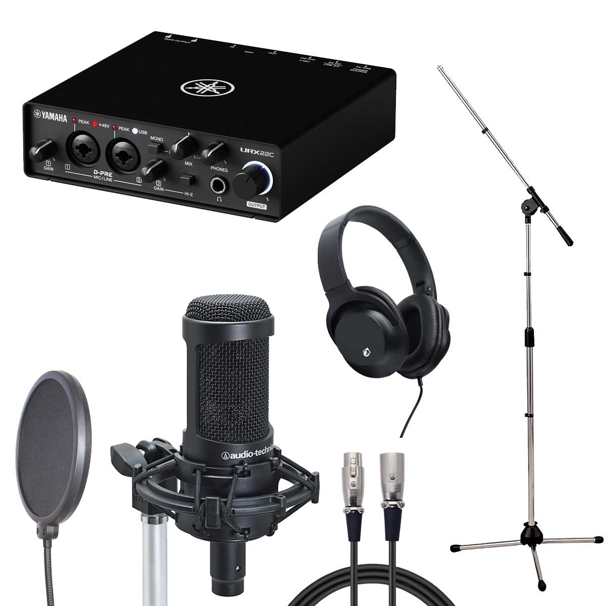 YAMAHA URX22C × audio-technica AT2035 【レコーディングセット】【御茶ノ水本店】
