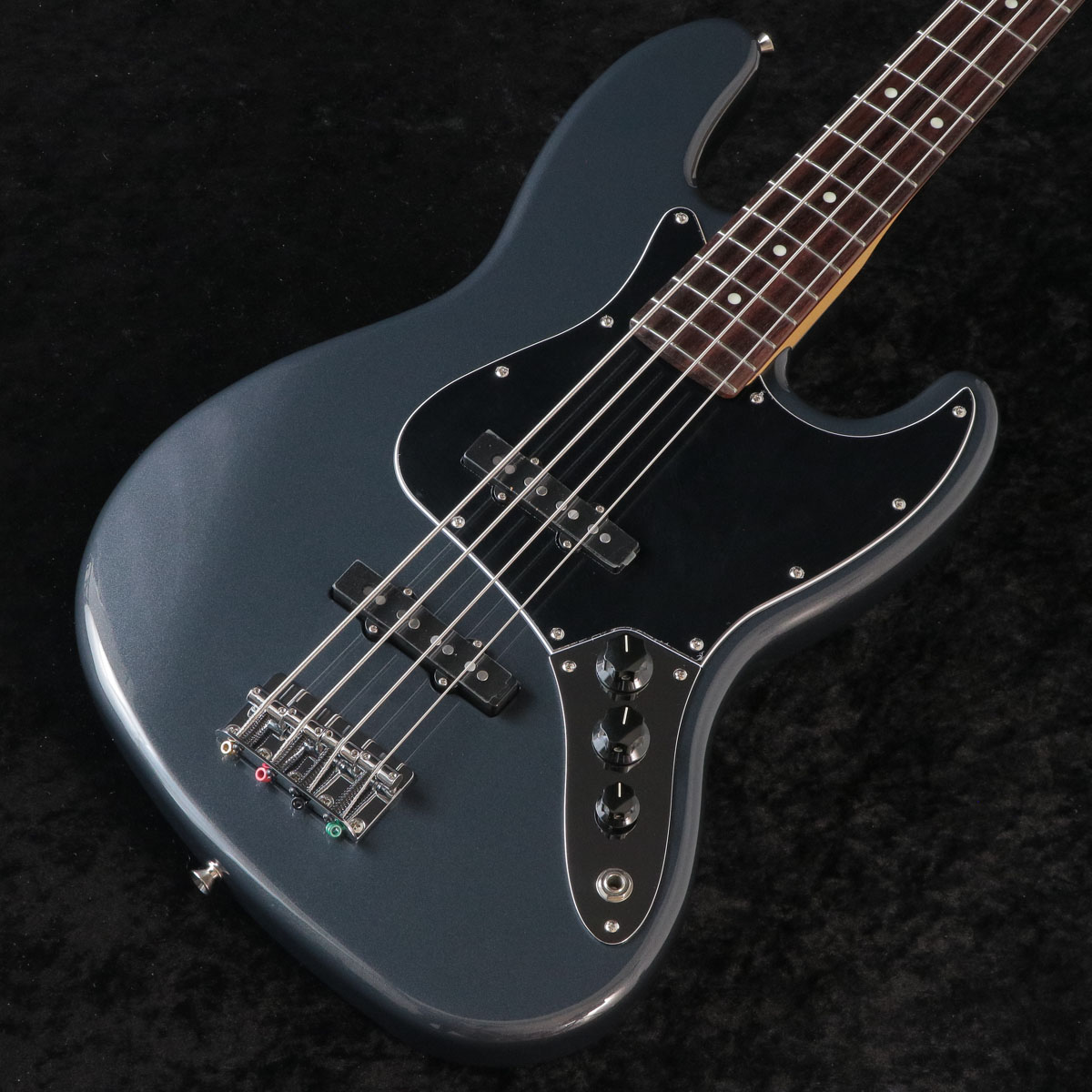 FENDER /  FSR Collection Hybrid II Jazz Bass with Matching Head Charcoal Frost Metallic(重量:4.31kg) 【御茶ノ水本店】