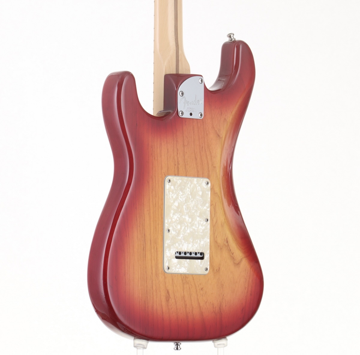 中古】Fender USA / American Deluxe Stratocaster Ash Aged Cherry