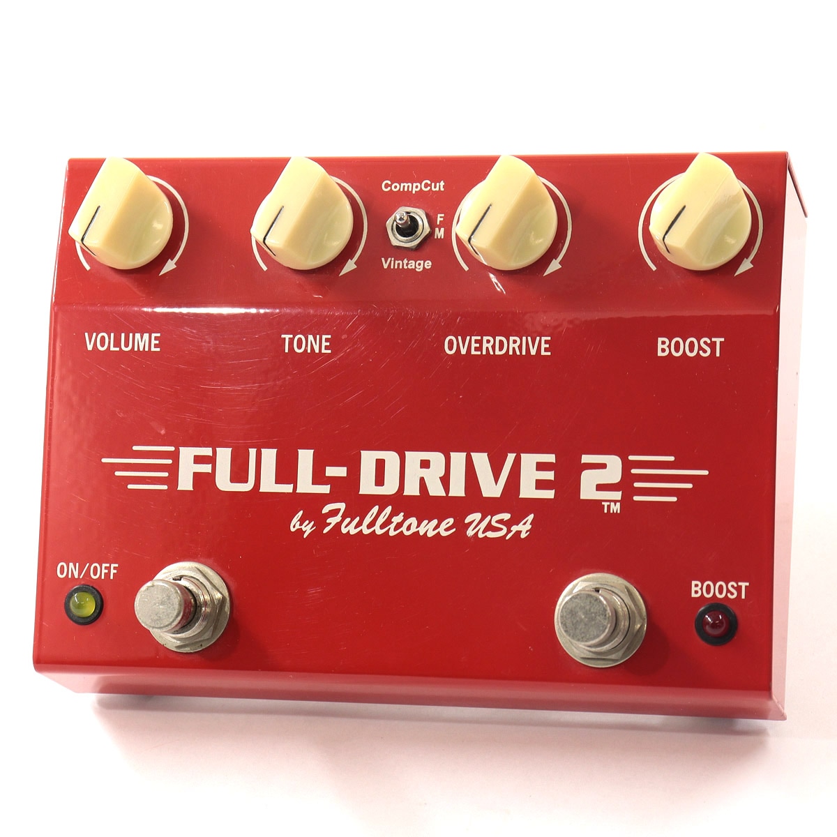 中古】FULLTONE / Full-Drive2 / 3way Switch / Fiesta RedVintage