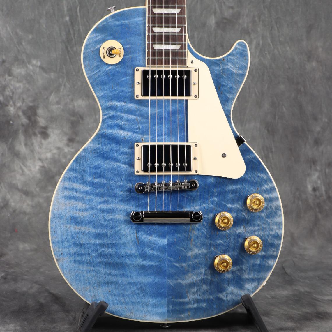 Gibson / Les Paul Standard 50s Figured Top Ocean Blue 【実物画像