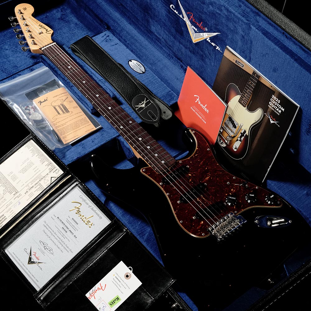 Fender Custom Shop / 2025 Limited Edition Roasted Stratocaster Journeyman Relic Black(重量:3.47kg)【S/N:XN18780】【渋谷店】