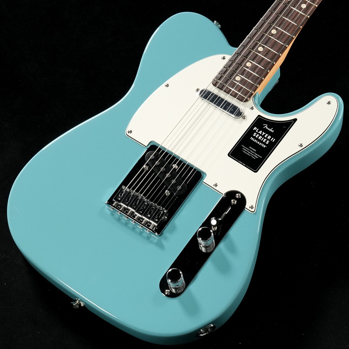 Fender / Player II Telecaster Rosewood Fingerboard Aquatone Blue