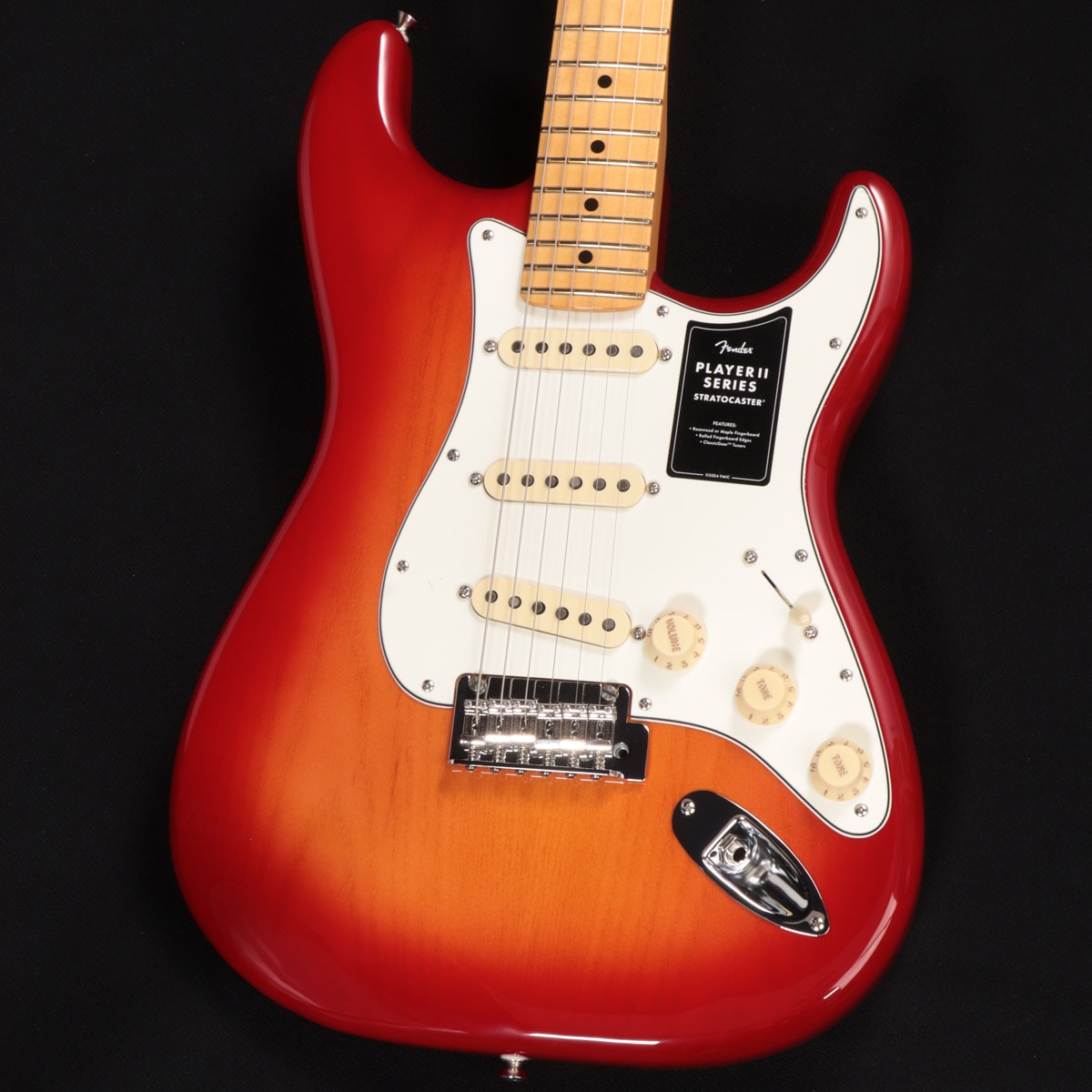 Fender / Player II Stratocaster Aged Cherry Burst Chambered Ash