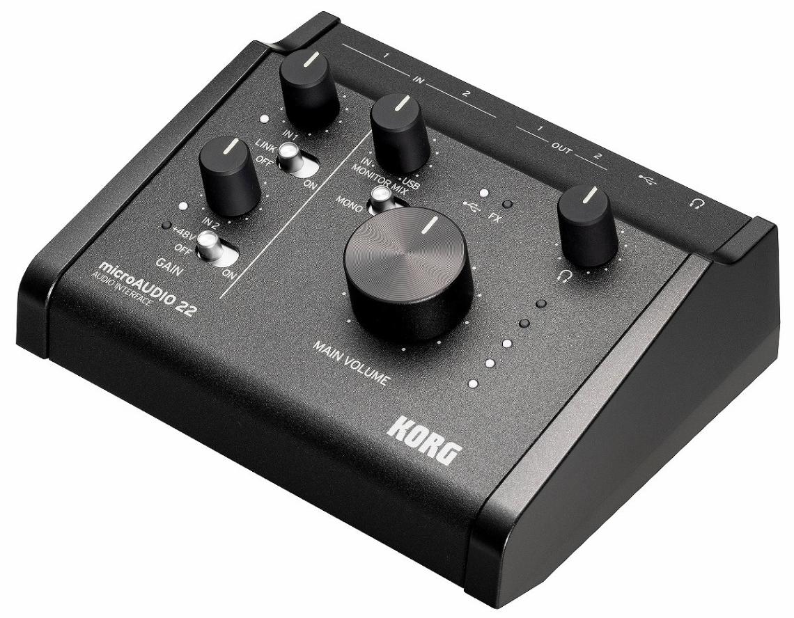 0205-07【美品】2週間しか使っていません！超小型オーディオインターフェース KORG コルグ / microAUDIO22 オーディオインターフェース | USB