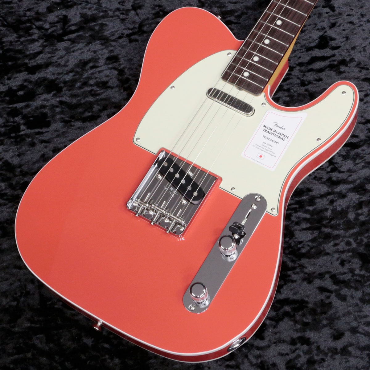 Fender / MIJ Traditional 60s Telecaster Custom Rosewood Fiesta Red