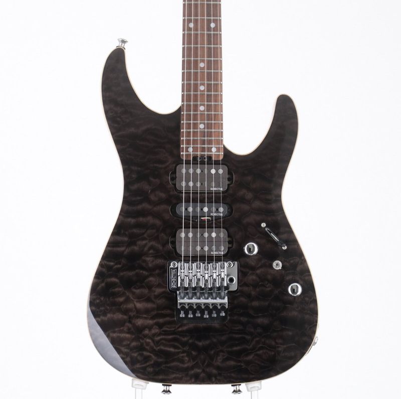 中古】SCHECTER / NV-3-24-AL STBK（See-thru Black） ［3.59kg