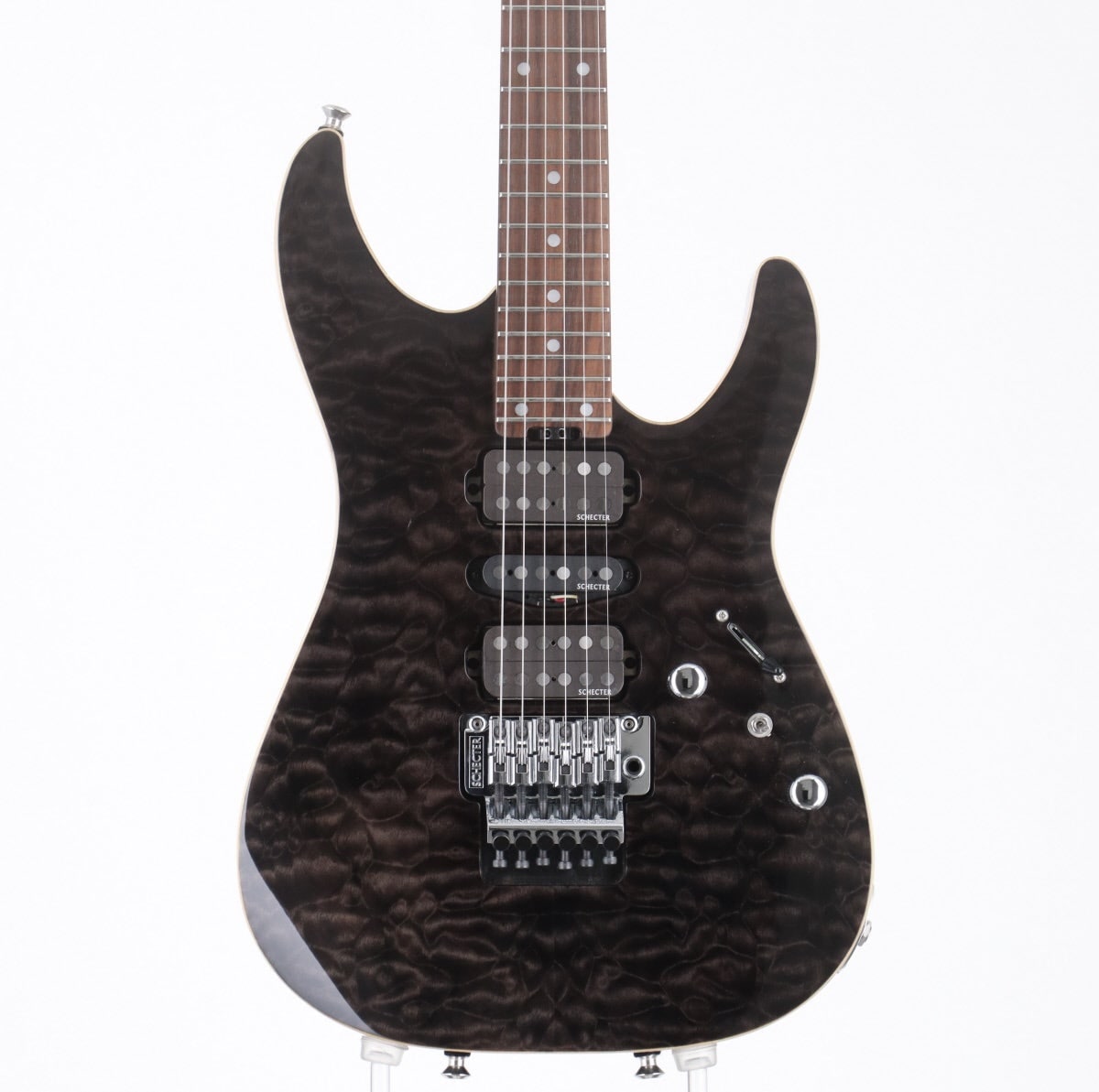SCHECTER シェクター ／NV-III-24-BW ⚠️説明欄に注意書きあり 中古】SCHECTER / NV-3-24-AL STBK（See-thru Black） ［3.59kg