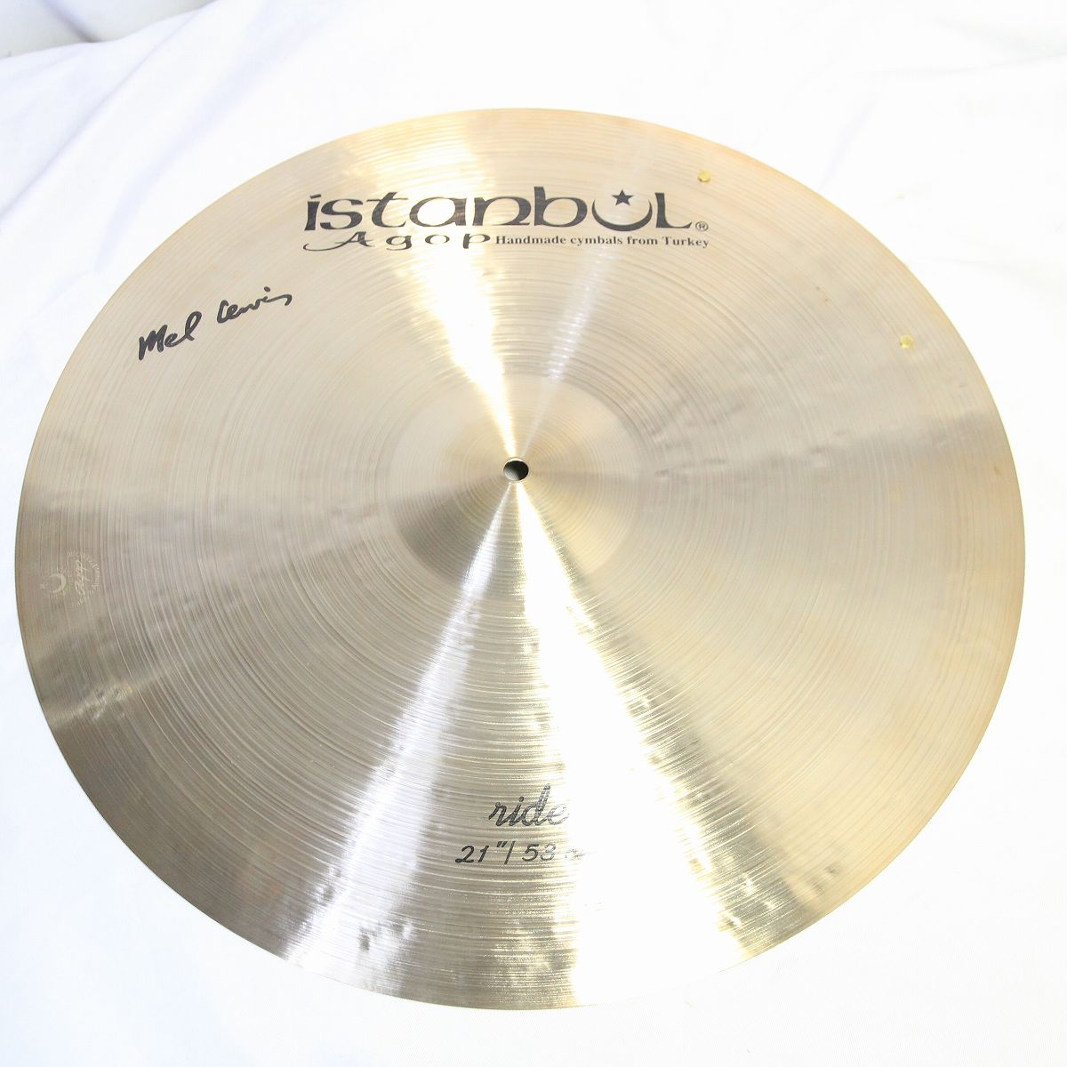 ISTANBUL / AGOP MEL LEWIS Crash Ride 2Rivets 21インチ 2200g メル・ルイス ライドシンバル【池袋店】